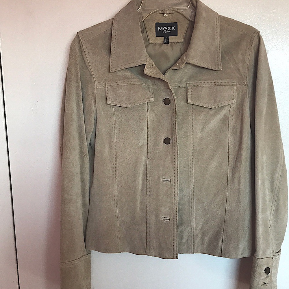 Mexx Suede/Leather Jacket for Women